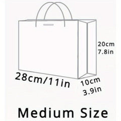 Medium Bowknot Gift Bags with Tissue Paper - Shopping, Parties, Wedding