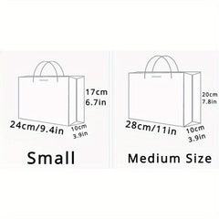 Medium Bowknot Gift Bags with Tissue Paper - Shopping, Parties, Wedding