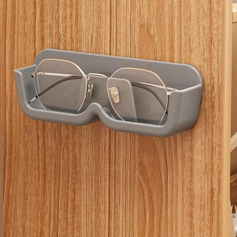 Glasses Storage Box Wall Mounted Non Punching Sunglasses Display Rack