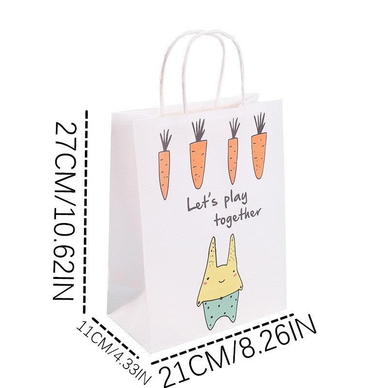 10pcs Cartoon Gift Bag For Kids Candy and Cookies Packaging