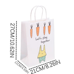 10pcs Cartoon Gift Bag For Kids Candy and Cookies Packaging