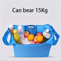 Reusable Folding Supermarket Shopping Bag Waterproof Machine Washable Tote