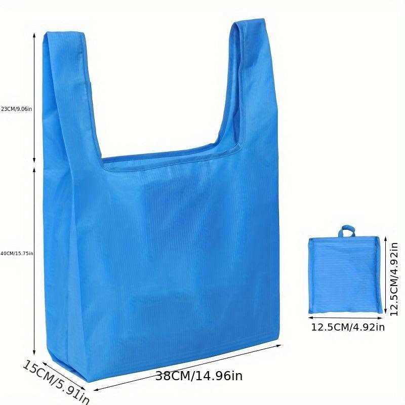 Reusable Folding Supermarket Shopping Bag Waterproof Machine Washable Tote