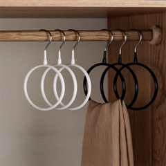 Scarf Ring Hanging Silk Scarf Rack Multifunctional Collection Scarf Rack