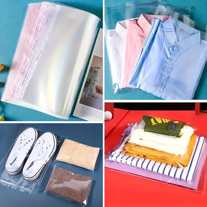 100pcs Large Capacity Self-adhesive Storage Bag