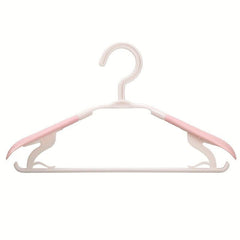 5pcs Plastic Clothes Rack Adult Shoulder Protector Tie Clip Drying Rack