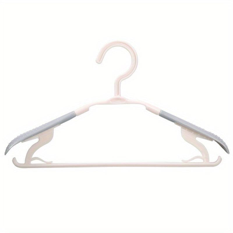 5pcs Plastic Clothes Rack Adult Shoulder Protector Tie Clip Drying Rack