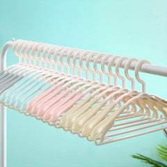 5pcs Plastic Clothes Rack Adult Shoulder Protector Tie Clip Drying Rack
