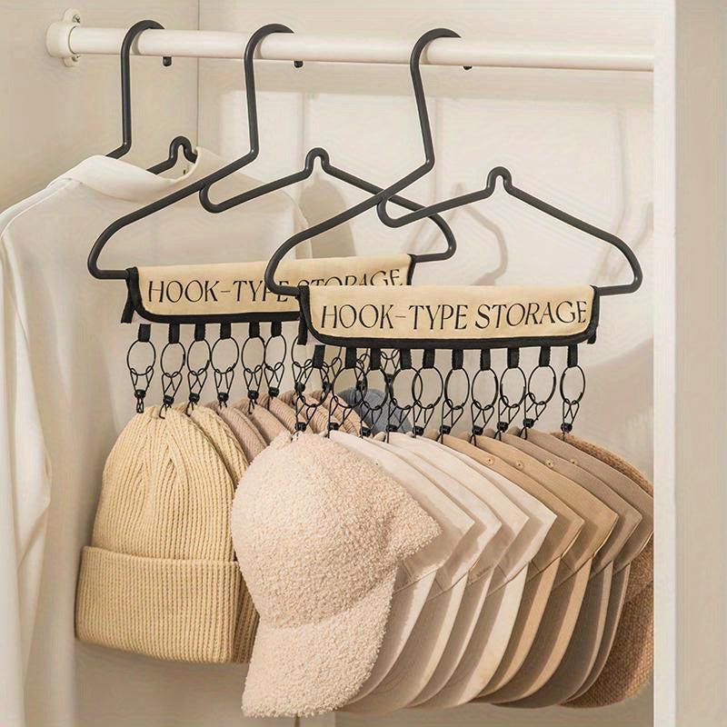 Large Capacity Household Hangers Cap Socks Hook Baby Baseball Cap Clip
