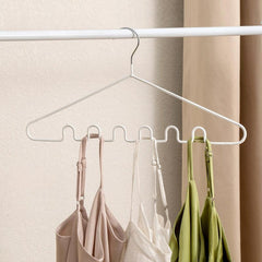 5pcs Wave Shaped Non Slip Hanger for Straps & Underwear