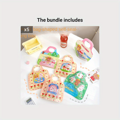 6pcs Cartoon Jewelry Storage Bag for Kids
