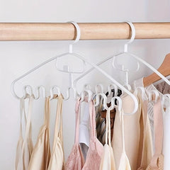 Large Wavy Clothes Hangers Non-slip Plastic Multifunctional Household Hangers