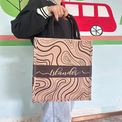 Canvas Jute Student Handbag Felt Shopping Bag