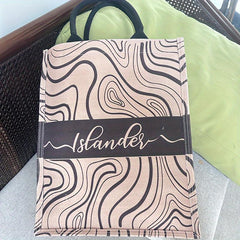 Canvas Jute Student Handbag Felt Shopping Bag
