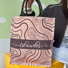 Canvas Jute Student Handbag Felt Shopping Bag