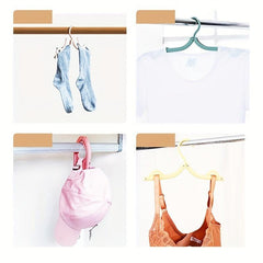 Folding Clothes Rack Portable Dormitory Bedroom Convenient Storage