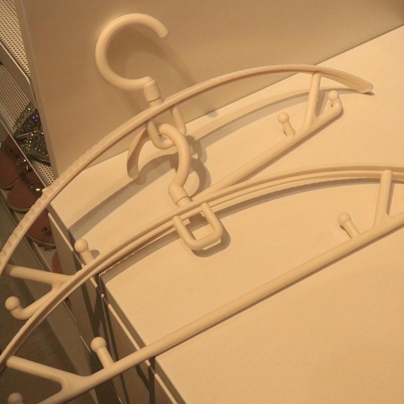 5pcs Anti-slip Clothes Hanger Drying Rack Coat Hanger Adult Clothes Drying Rack