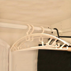 5pcs Anti-slip Clothes Hanger Drying Rack Coat Hanger Adult Clothes Drying Rack