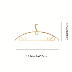 5pcs Anti-slip Clothes Hanger Drying Rack Coat Hanger Adult Clothes Drying Rack