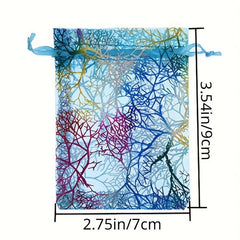 200pcs Organza Gift Bags for Party Favors Christmas Wedding