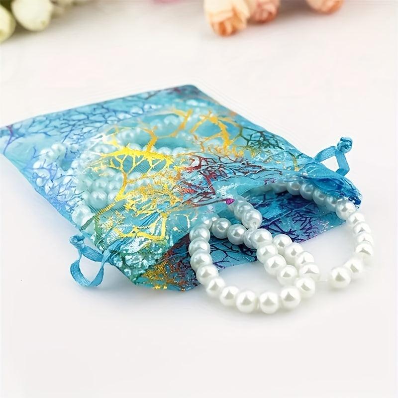 200pcs Organza Gift Bags for Party Favors Christmas Wedding