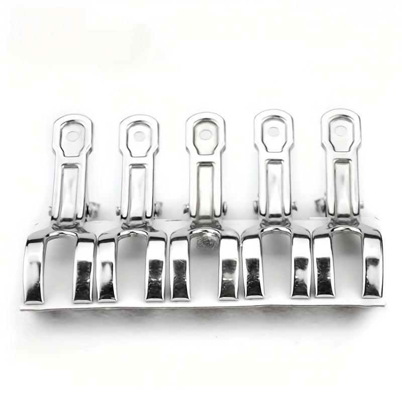 5pcs Stainless Steel Bed Sheet Clips