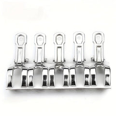 5pcs Stainless Steel Bed Sheet Clips