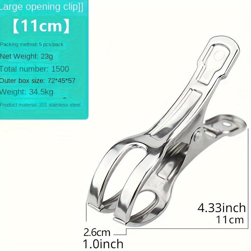 5pcs Stainless Steel Bed Sheet Clips