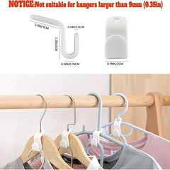 Stackable Clothes Hook Wardrobe Space Saving Storage Artifact