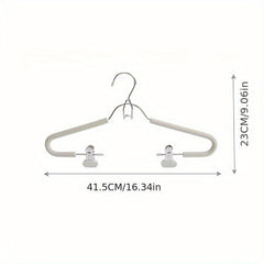 Metal Pants Drying Hangers w/ Connection Hook Clothes Storage Hanger