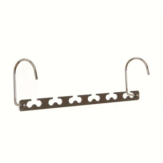 Metal Wardrobe Organizer Rotating Hanger Space Saver Hook