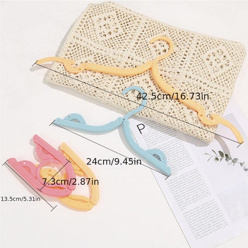 Foldable Travel Cloth Clothes Rack Anti-slip Drying Rack