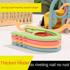 Foldable Travel Cloth Clothes Rack Anti-slip Drying Rack