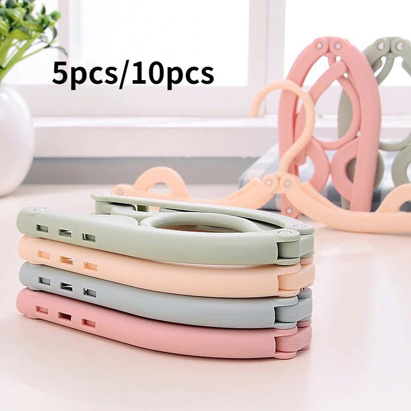 Foldable Travel Cloth Clothes Rack Anti-slip Drying Rack