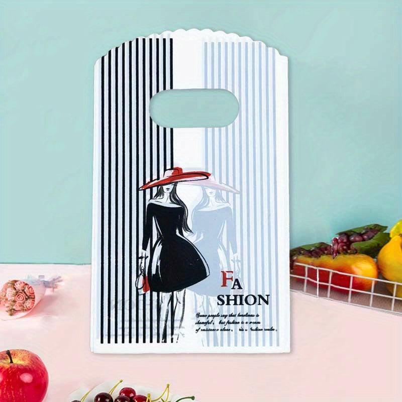 50pcs Small Gift Bag for Earrings Hairpin Boutique Jewelry Handbag