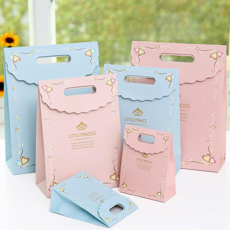 Boutique Gift Bag Handbag Paper Bag Gift Packaging Candy Bag Wedding Supplies