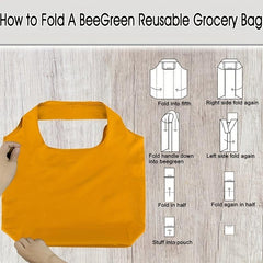 10 Park Reusable Grocery Bags Bulk Oversized Tote Bags - 50lbs Capacity