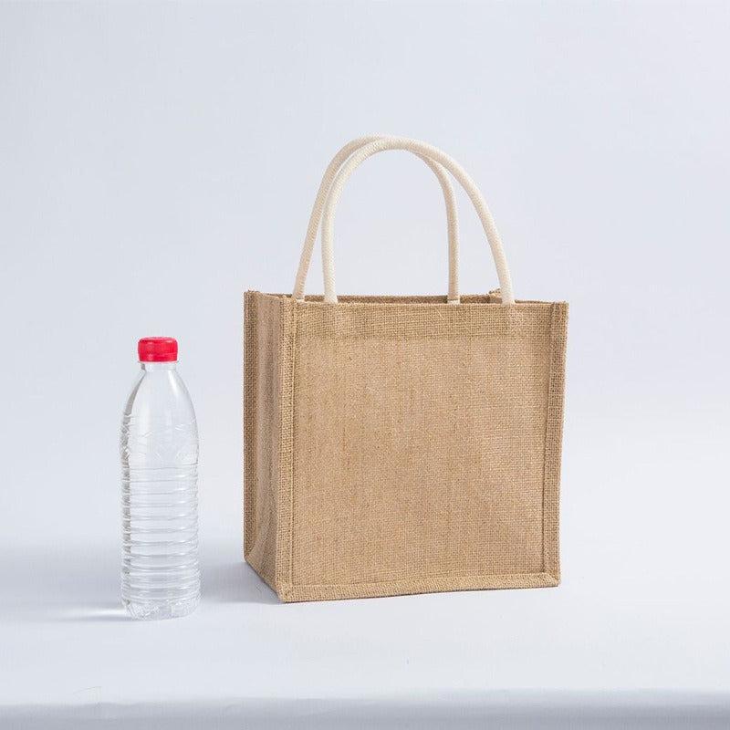Reusable Linen Tote Bag for Grocery Shopping