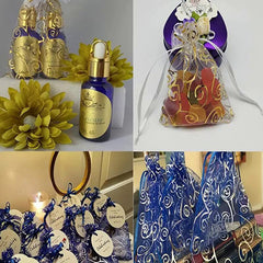 Bronzing Silvery Vine Yarn Bag Ribbon Gift Bag Snow Yarn Packaging Bag