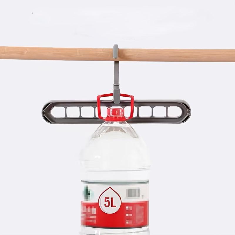 Foldable Storage Nine Holes Hanger Household Dormitory Storage Artifact
