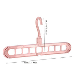 Foldable Storage Nine Holes Hanger Household Dormitory Storage Artifact