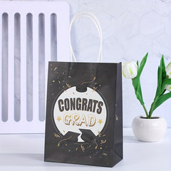 10pcs Gift Paper Bag Holiday Gift Packaging Bag