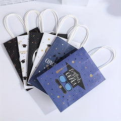 10pcs Gift Paper Bag Holiday Gift Packaging Bag