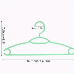 10pcs Non-slip Clothes Hanger Drying Rack Windproof Sundress Brace