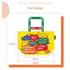 Woven Hand Shopping Bag PP Supermarket Boat Storage Bag