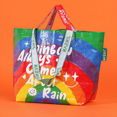Woven Hand Shopping Bag PP Supermarket Boat Storage Bag