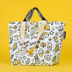 Woven Hand Shopping Bag PP Supermarket Boat Storage Bag