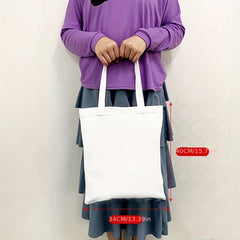 Canvas Bag Portable Shopping Bag Clothing Bag High Beauty Gift
