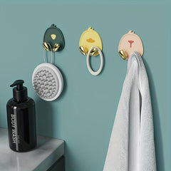 10pcs Strong Adhesive Wall Storage Hook for Kitchen Bathroom
