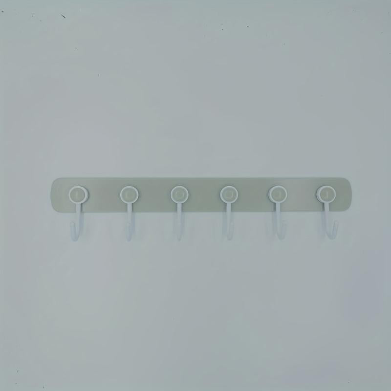 Kitchen Hanging Storage Rack 360 Rotating With 6 Hooks Towel Rag Hook Hanger